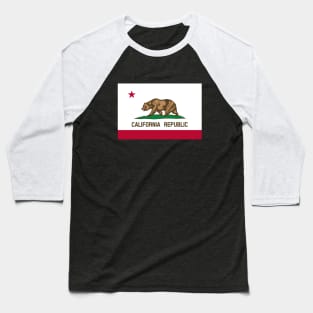 Flag of California Baseball T-Shirt